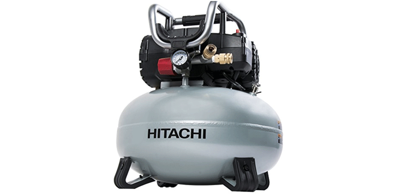 Pancake Electric Air Compressor (Hitachi Model EC 99S) - In-A